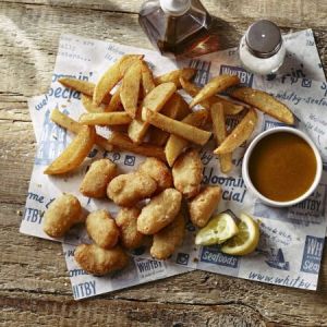 Battered Scampi Chip Shop Curry