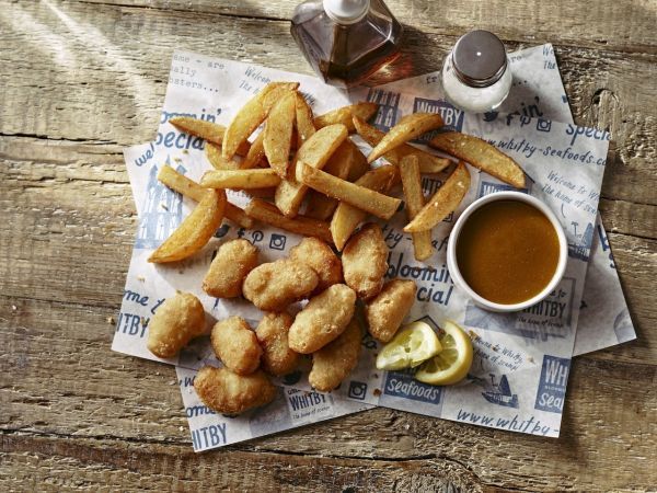 Battered Scampi Chip Shop Curry