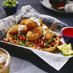 Loaded Scampi Waffle