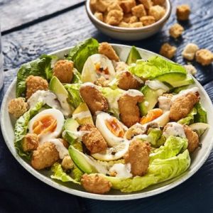 Whitby Wholetail Scampi Caesar Salad